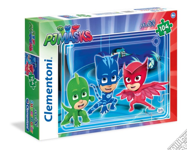 Puzzle Maxi 104 Pz - Super Pigiamini - Pj Masks puzzle di Clementoni