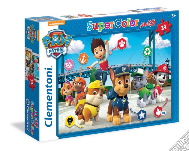 Paw Patrol - Puzzle Maxi 24 Pz - Paw Patrol Is On A Roll puzzle di Clementoni