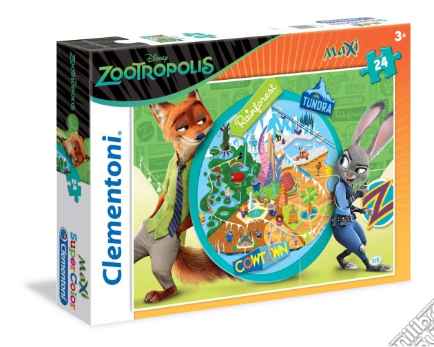 Puzzle Maxi 24 Pz - Zootropolis puzzle