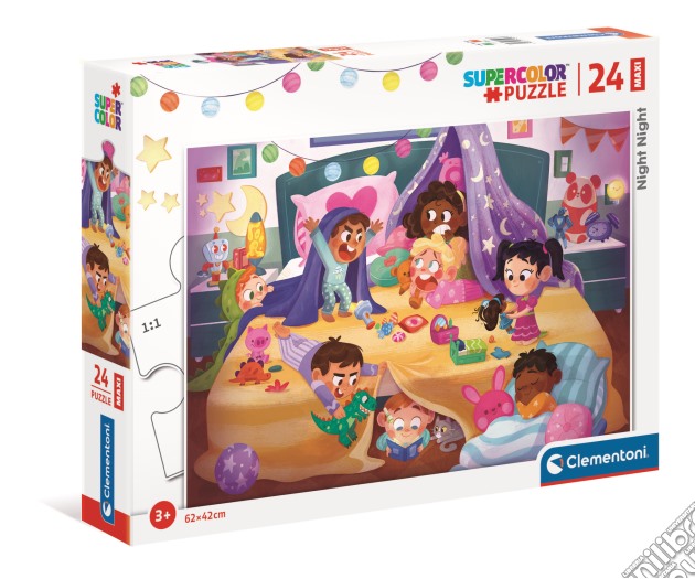 Clementoni: Puzzle Maxi 24 Pz - Nighty Night puzzle