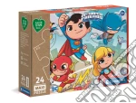 Dc Comics: Clementoni - Puzzle 24 Maxi Pz Dc Superfriends Play For Future giochi