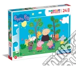 Peppa Pig: Clementoni - Puzzle Made In Italy Bambino 24 Maxi giochi