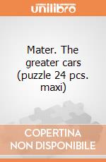Mater. The greater cars (puzzle 24 pcs. maxi) puzzle di Clementoni