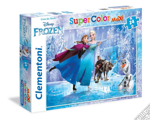 Puzzle Maxi 24 Pz - Frozen - Ice Skating puzzle