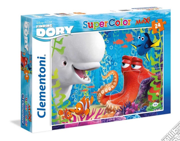 Puzzle Maxi 24 Pz - Alla Ricerca Di Dory - I Am Fluent In Whale puzzle di Clementoni