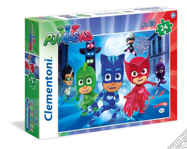 Puzzle Maxi 24 Pz - Super Pigiamini - Pj Masks puzzle di Clementoni