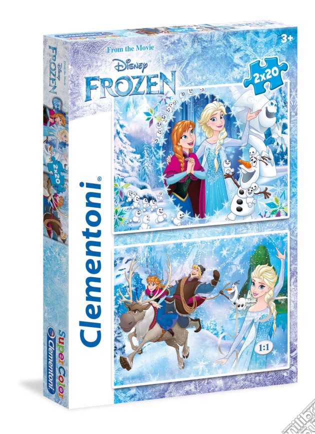 Puzzle 2x20 Pz - Frozen puzzle di Clementoni