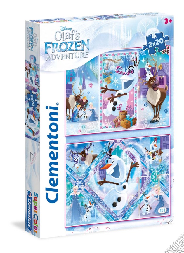 Puzzle 2X20 Pz - Olaf'S Frozen Adventure puzzle