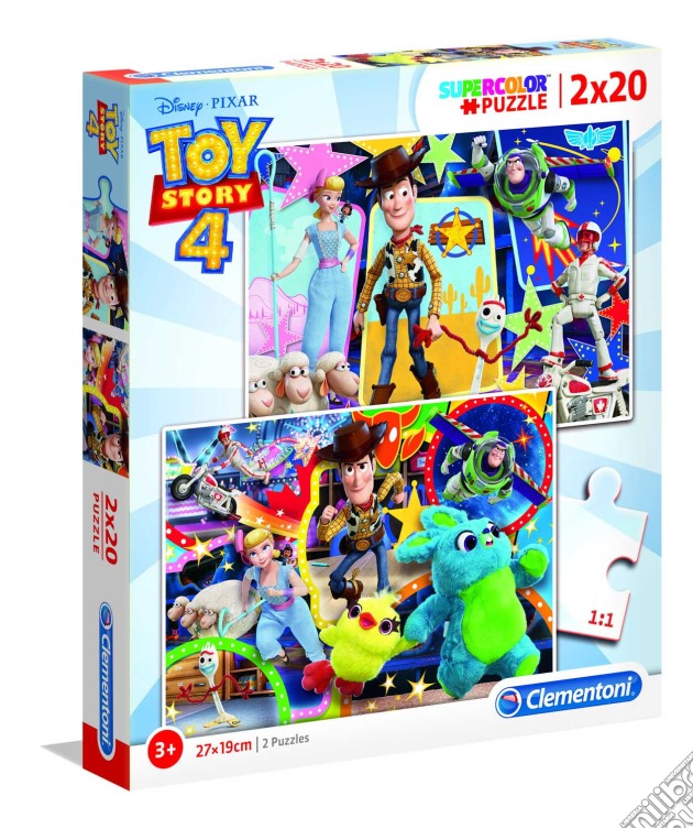 Clementoni: Toy Story 4 - Puzzle 2X20 Pz puzzle di Clementoni