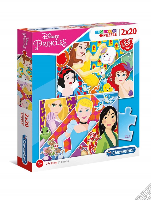 Puzzle 2X20 Pz - Principesse Disney puzzle