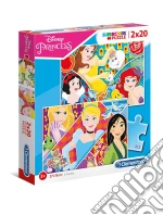 Disney: Clementoni - Puzzle 2X20 Pz - Principesse Disney