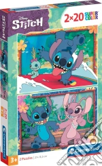 Clementoni Puzzle Bambini Stitch2x20 Pz Made In Italy giochi