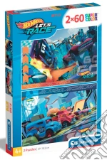 Clementoni Puzzle Bambini Pzl 2X60 Hotwheels2x60 Pz Made In Italy giochi