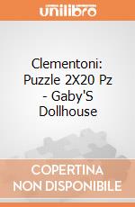 Clementoni:  Puzzle 2X20 Pz - Gaby'S Dollhouse giochi