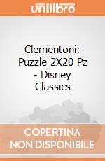 Clementoni:  Puzzle 2X20 Pz - Disney Classics giochi