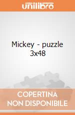 Mickey - puzzle 3x48 puzzle