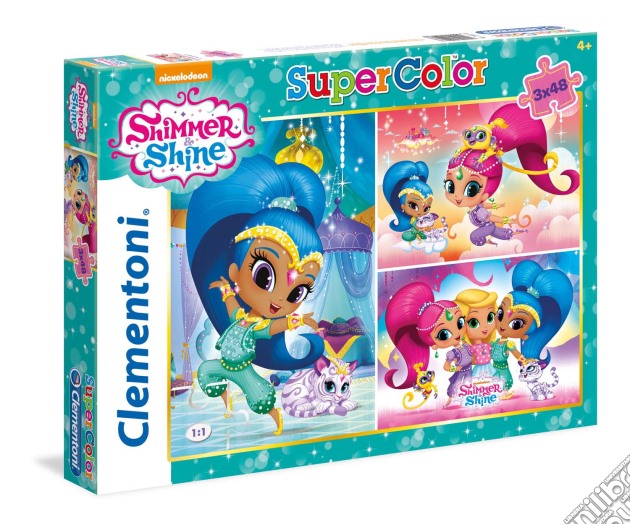 Puzzle 3x48 Pz - Shimmer And Shine puzzle di Clementoni