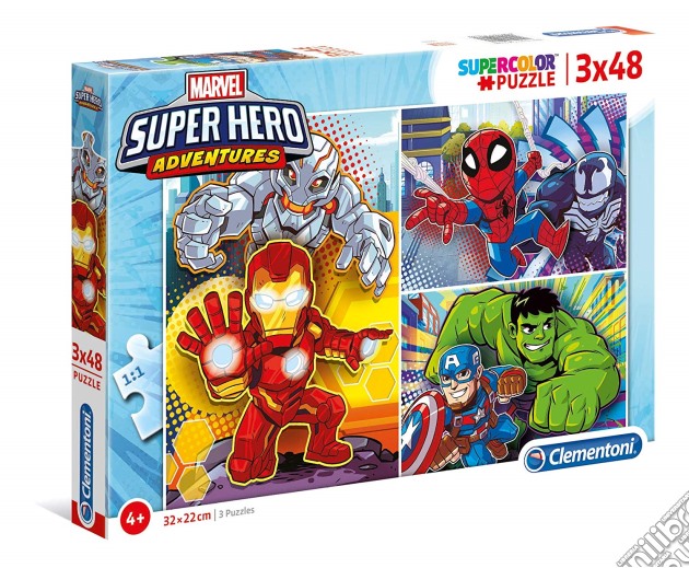 Puzzle 3X48 Pz - Marvel Super Hero puzzle