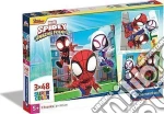 Marvel: Clementoni - Spidey & Friends (Puzzle 3X48 Pezzi) giochi