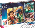 Clementoni Puzzle Bambini Dc Comics3x48 Pz Made In Italy giochi