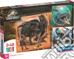 Clementoni Puzzle Bambini Jurassic World3x48 Pz Made In Italy giochi