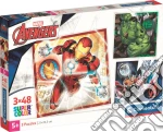 Clementoni Puzzle Bambini Avengers3x48 Pz Made In Italy giochi