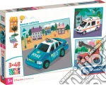 Clementoni Puzzle Bambini Rescue Vehicles3x48 Pz Made In Italy giochi