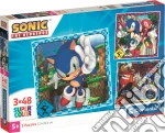 Clementoni Puzzle Bambini Sonic3x48 Pz Made In Italy giochi