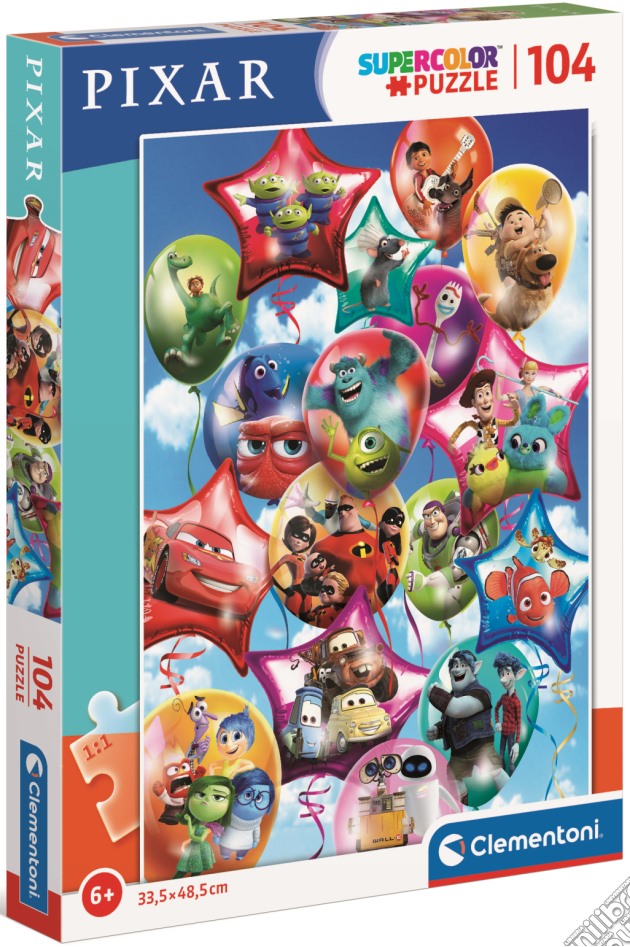 Clementoni: Puzzle 104 Pz - Pixar Party puzzle
