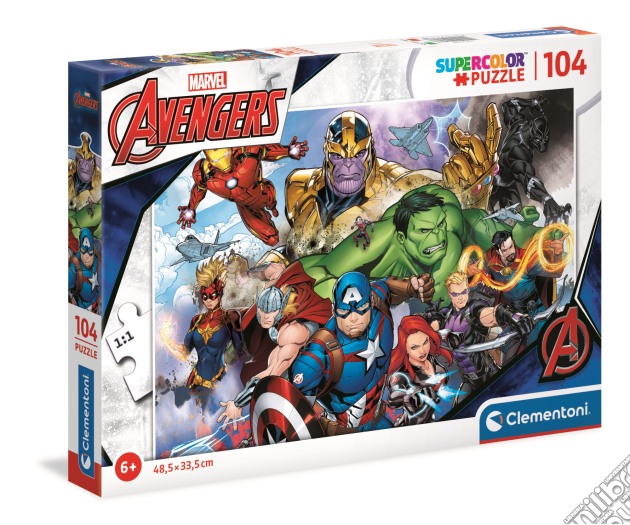 Clementoni: Puzzle 104 Pz - Avengers puzzle