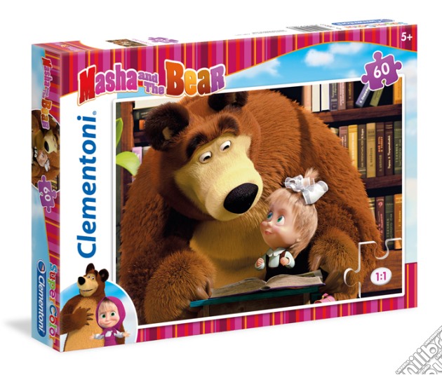 Masha And The Bear Joy Will Fill... (Puzzle 60 pz) puzzle