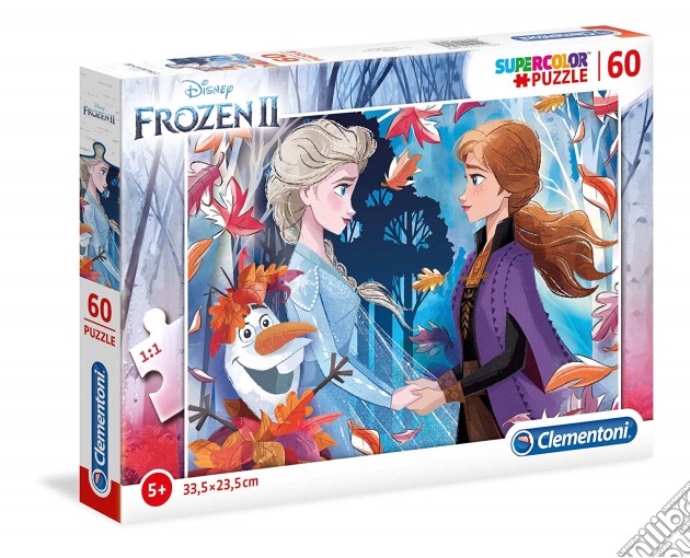 Disney: Clementoni - Frozen II - Super Color Puzzle 60 Pz puzzle