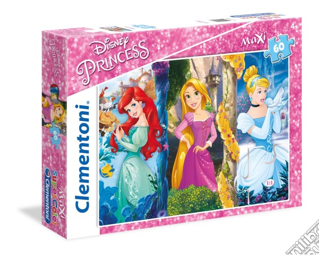 Disney: Clementoni - Puzzle Maxi 60 Pz - Principesse Disney puzzle di Clementoni