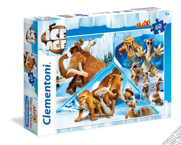 Puzzle Maxi 60 Pz - Era Glaciale puzzle di Clementoni