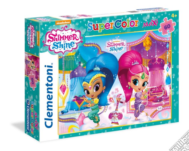 Puzzle Maxi 60 Pz - Shimmer And Shine puzzle di Clementoni