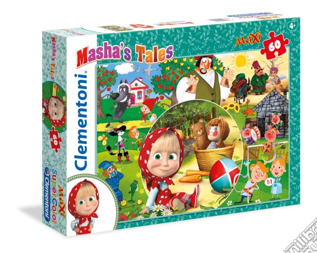 Puzzle Masha'S Tales - 60 Maxi gioco di Clementoni