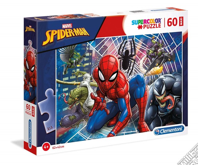 Marvel: Clementoni - Puzzle Maxi 60 Pz - Spider Man puzzle di Clementoni