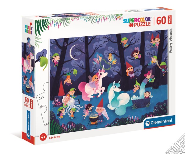 Clementoni: Puzzle 60 Pz - Fairy Woods puzzle
