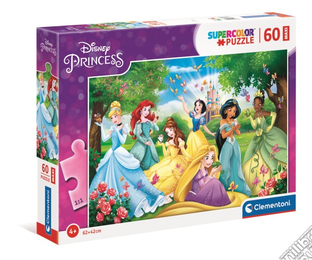 Disney: Clementoni - Puzzle 60 Pz - Disney Princess puzzle