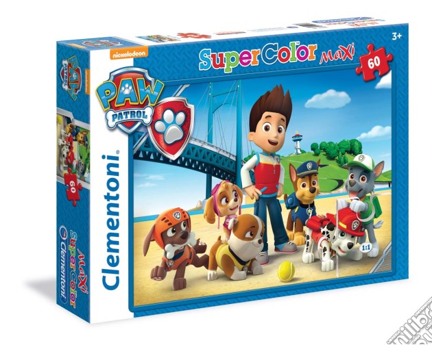 Paw Patrol - Puzzle Maxi 60 Pz - Ready For Action puzzle di Clementoni