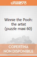 Winnie the Pooh: the artist (puzzle maxi 60) puzzle di CLEMENTONI