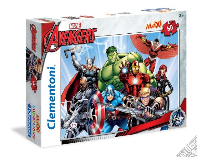 The Avengers (Puzzle 60 pz maxi) puzzle