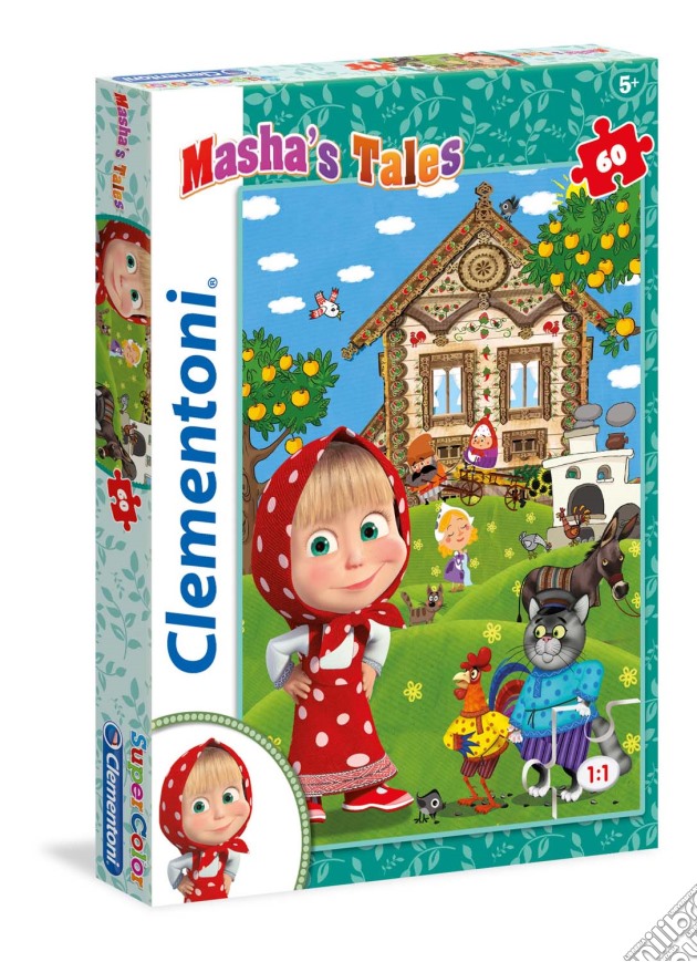 Puzzle Masha'S Tales - 60 Pz puzzle di Clementoni