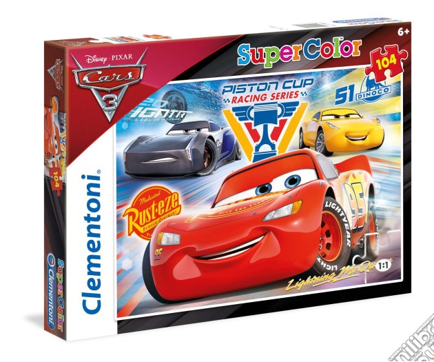 Disney: Clementoni - Puzzle 104 Pz - Cars 3 puzzle di Clementoni
