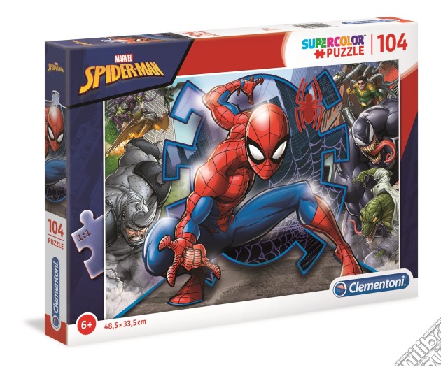 Puzzle 104 Pz - Spider Man puzzle di Clementoni
