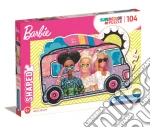 Barbie: Clementoni - Puzzle Made In Italy 104 Pz Shaped giochi