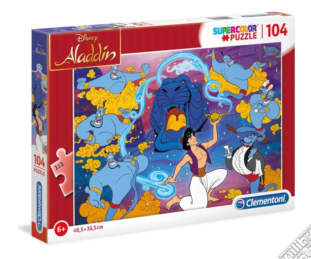 Puzzle 104 Pz - Aladdin puzzle di Clementoni