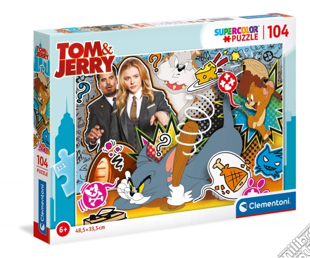 Clementoni: Puzzle 104 Pz - Tom & Jerry 01 puzzle