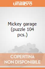 Mickey garage (puzzle 104 pcs.) puzzle di Clementoni