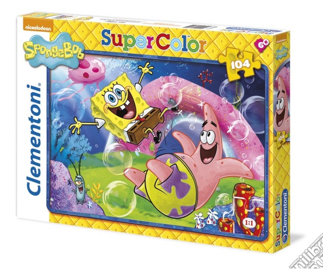 Spongebob - Puzzle 104 Pz puzzle di Clementoni